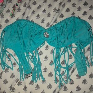 Rosy bandeau bikini top SMALL